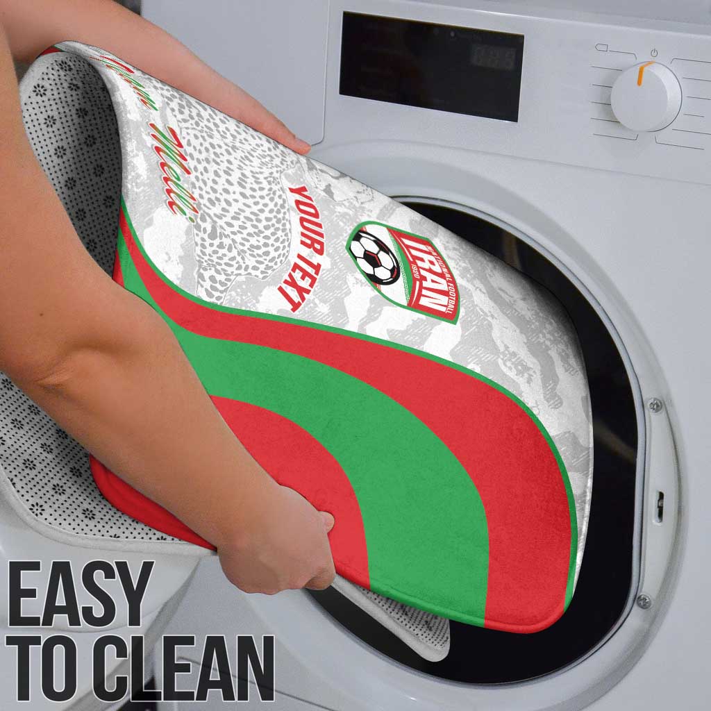 Iran Football Custom Bathroom Set Come On Team Melli Cheetah - Wonder Print Shop