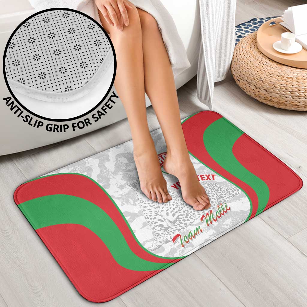 Iran Football Custom Bathroom Set Come On Team Melli Cheetah - Wonder Print Shop