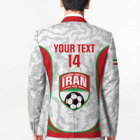 Iran Football Custom Blazer Come On Team Melli Cheetah - Wonder Print Shop