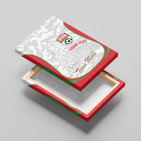 Iran Football Custom Canvas Wall Art Come On Team Melli Cheetah - Wonder Print Shop