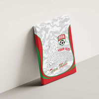 Iran Football Custom Canvas Wall Art Come On Team Melli Cheetah - Wonder Print Shop