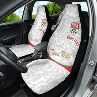 Iran Football Custom Car Seat Cover Come On Team Melli Cheetah - Wonder Print Shop