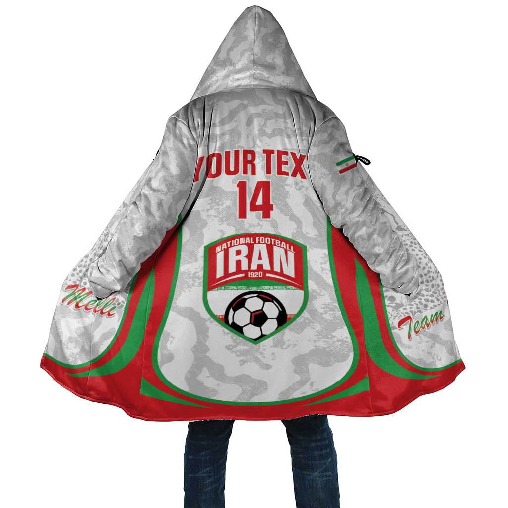 Iran Football Custom Cloak Come On Team Melli Cheetah - Wonder Print Shop