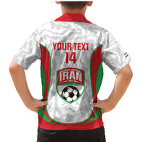 Iran Football Custom Family Matching Mermaid Dress and Hawaiian Shirt Come On Team Melli Cheetah - Wonder Print Shop