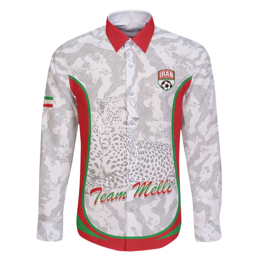 Iran Football Custom Family Matching Mermaid Dress and Hawaiian Shirt Come On Team Melli Cheetah - Wonder Print Shop