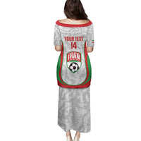 Iran Football Custom Family Matching Puletasi and Hawaiian Shirt Come On Team Melli Cheetah - Wonder Print Shop