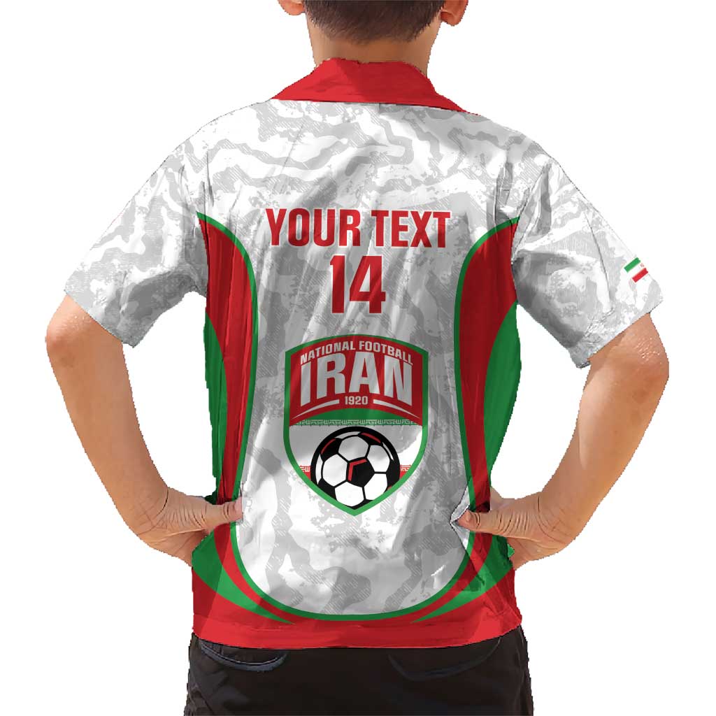 Iran Football Custom Family Matching Short Sleeve Bodycon Dress and Hawaiian Shirt Come On Team Melli Cheetah - Wonder Print Shop