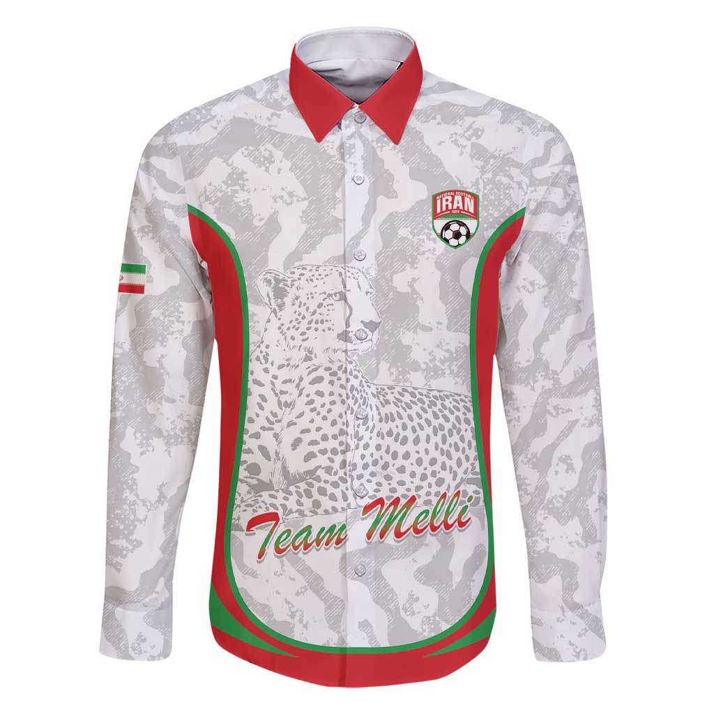 Iran Football Custom Family Matching Short Sleeve Bodycon Dress and Hawaiian Shirt Come On Team Melli Cheetah - Wonder Print Shop