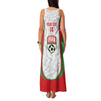 Iran Football Custom Family Matching Tank Maxi Dress and Hawaiian Shirt Come On Team Melli Cheetah - Wonder Print Shop