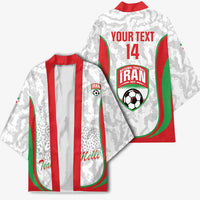 Iran Football Custom Kimono Come On Team Melli Cheetah - Wonder Print Shop
