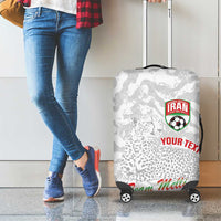 Iran Football Custom Luggage Cover Come On Team Melli Cheetah - Wonder Print Shop
