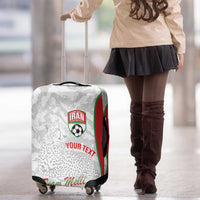 Iran Football Custom Luggage Cover Come On Team Melli Cheetah - Wonder Print Shop