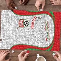 Iran Football Custom Puzzle Come On Team Melli Cheetah - Wonder Print Shop