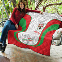 Iran Football Custom Quilt Come On Team Melli Cheetah - Wonder Print Shop