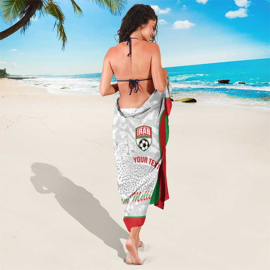 Iran Football Custom Sarong Come On Team Melli Cheetah - Wonder Print Shop