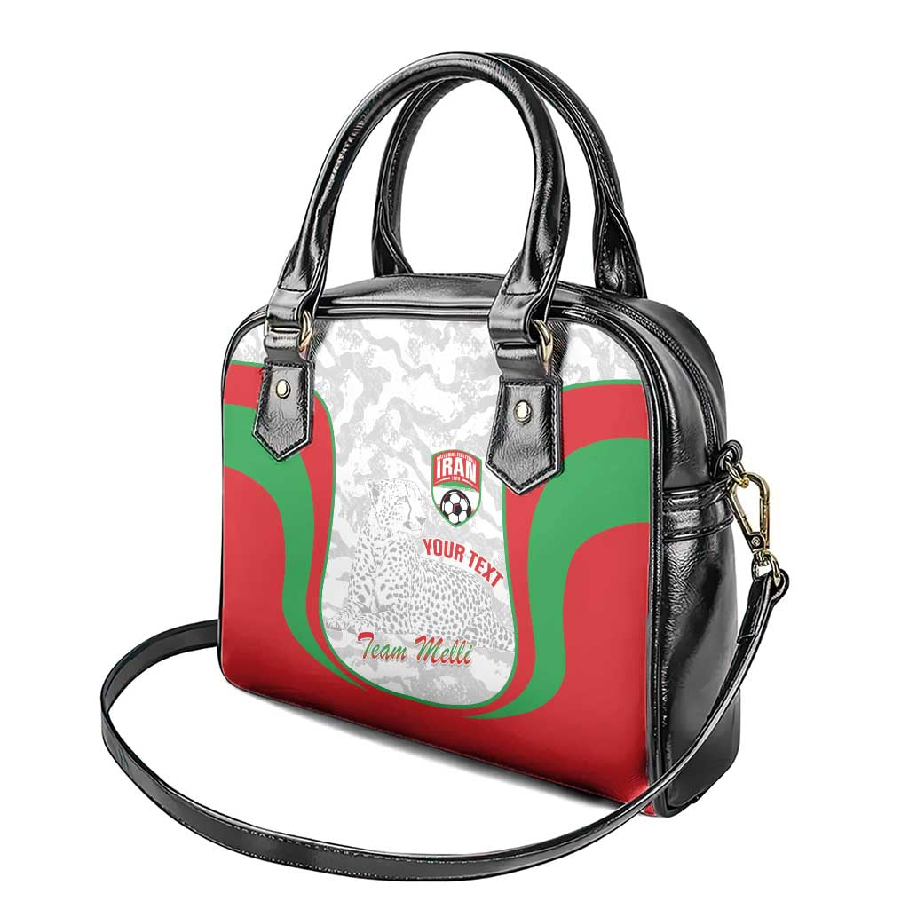 Iran Football Custom Shoulder Handbag Come On Team Melli Cheetah - Wonder Print Shop