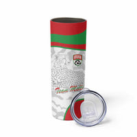 Iran Football Custom Skinny Tumbler Come On Team Melli Cheetah - Wonder Print Shop