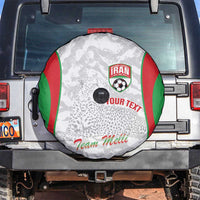 Iran Football Custom Spare Tire Cover Come On Team Melli Cheetah - Wonder Print Shop