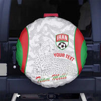 Iran Football Custom Spare Tire Cover Come On Team Melli Cheetah - Wonder Print Shop