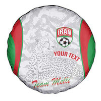Iran Football Custom Spare Tire Cover Come On Team Melli Cheetah - Wonder Print Shop