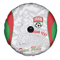 Iran Football Custom Spare Tire Cover Come On Team Melli Cheetah - Wonder Print Shop