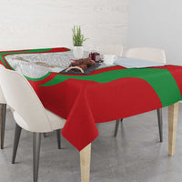 Iran Football Custom Tablecloth Come On Team Melli Cheetah - Wonder Print Shop