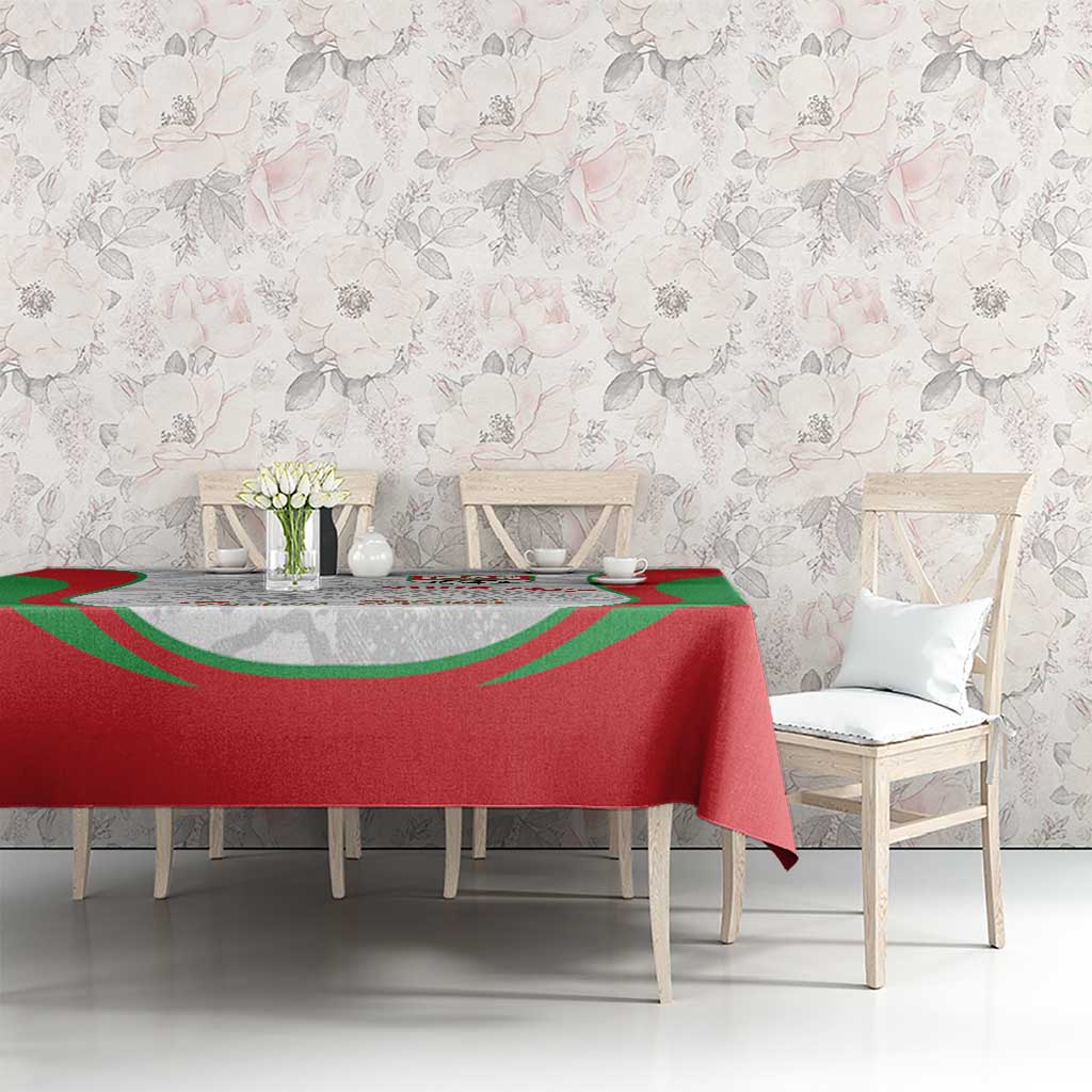 Iran Football Custom Tablecloth Come On Team Melli Cheetah - Wonder Print Shop