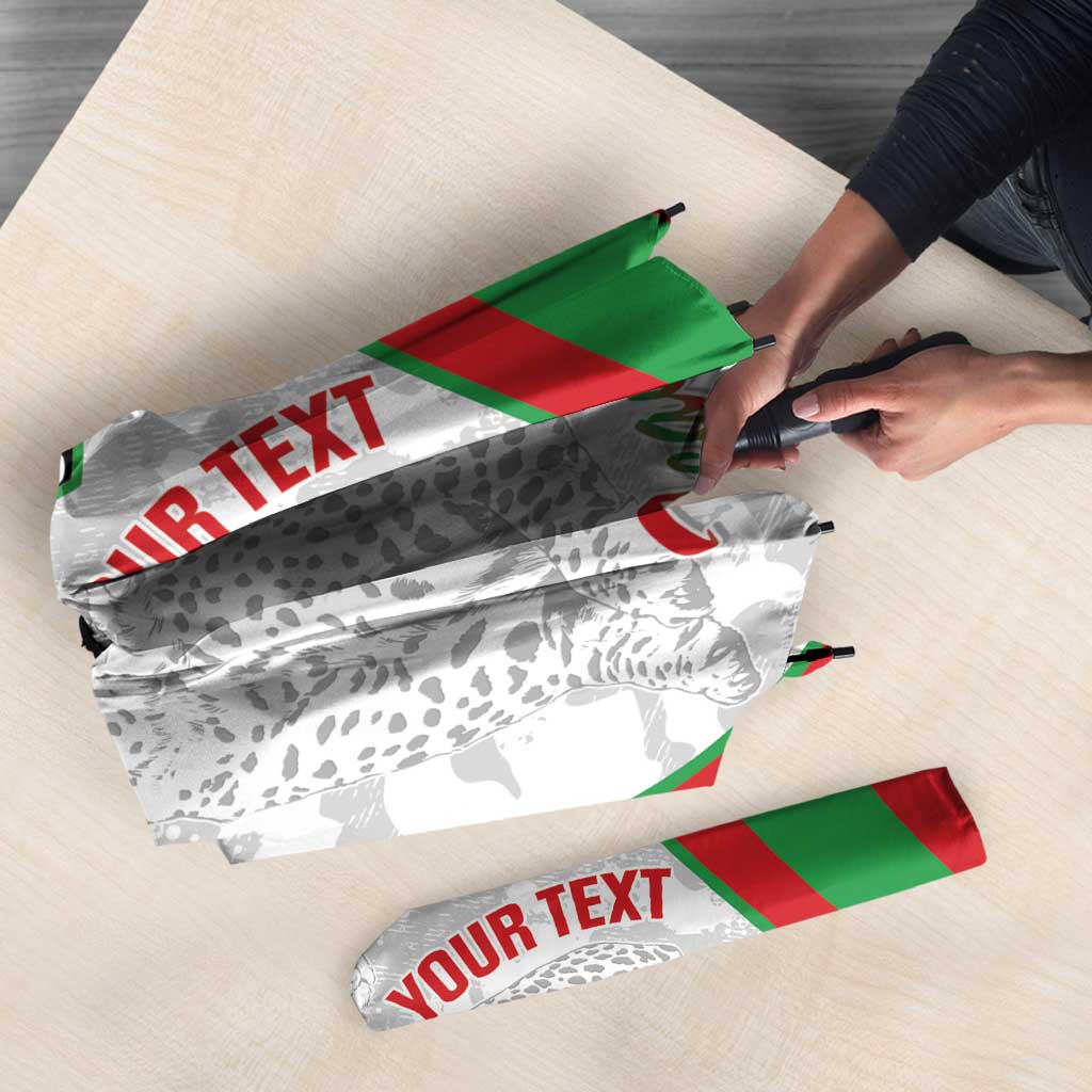 Iran Football Custom Umbrella Come On Team Melli Cheetah - Wonder Print Shop