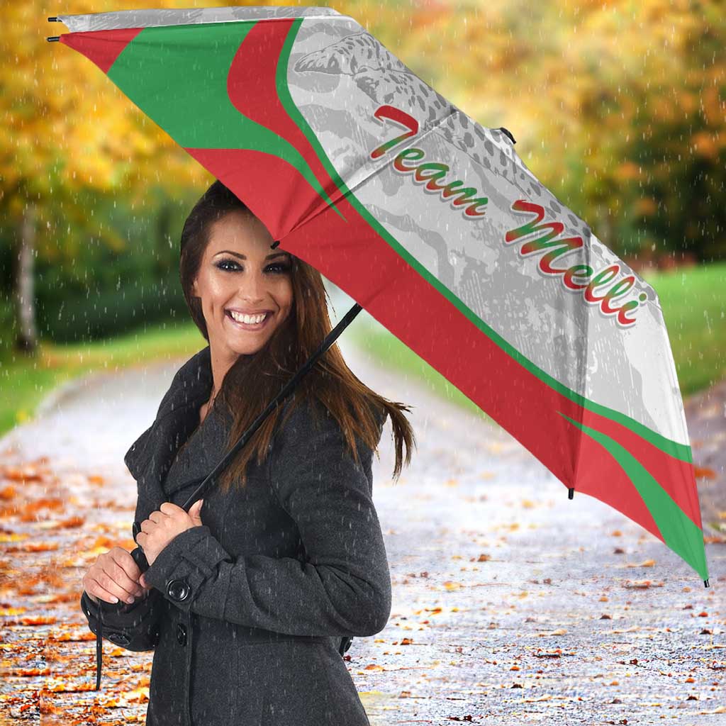 Iran Football Custom Umbrella Come On Team Melli Cheetah - Wonder Print Shop