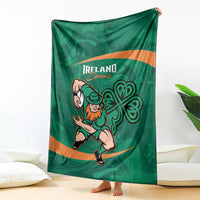 Ireland Rugby Sevens Blanket Go Champions Irish Shamrock