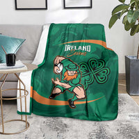 Ireland Rugby Sevens Blanket Go Champions Irish Shamrock