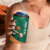 Personalised Ireland Rugby Sevens 4 in 1 Can Cooler Tumbler Go Champions Irish Shamrock - Wonder Print Shop