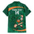 Custom Ireland Rugby Sevens Family Matching Puletasi and Hawaiian Shirt Go Champions Irish Shamrock - Wonder Print Shop
