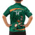 Custom Ireland Rugby Sevens Family Matching Summer Maxi Dress and Hawaiian Shirt Go Champions Irish Shamrock - Wonder Print Shop