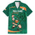 Custom Ireland Rugby Sevens Family Matching Summer Maxi Dress and Hawaiian Shirt Go Champions Irish Shamrock - Wonder Print Shop