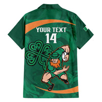 Custom Ireland Rugby Sevens Family Matching Tank Maxi Dress and Hawaiian Shirt Go Champions Irish Shamrock - Wonder Print Shop