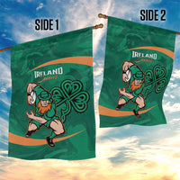 Ireland Rugby Sevens Garden Flag Go Champions Irish Shamrock - Wonder Print Shop