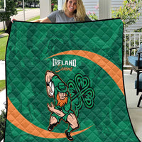 Ireland Rugby Sevens Quilt Go Champions Irish Shamrock - Wonder Print Shop