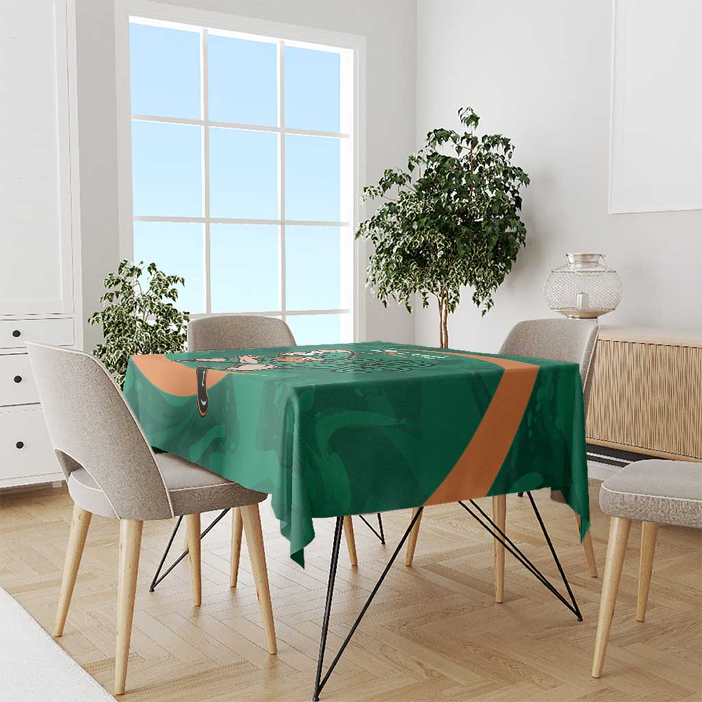Ireland Rugby Sevens Tablecloth Go Champions Irish Shamrock - Wonder Print Shop