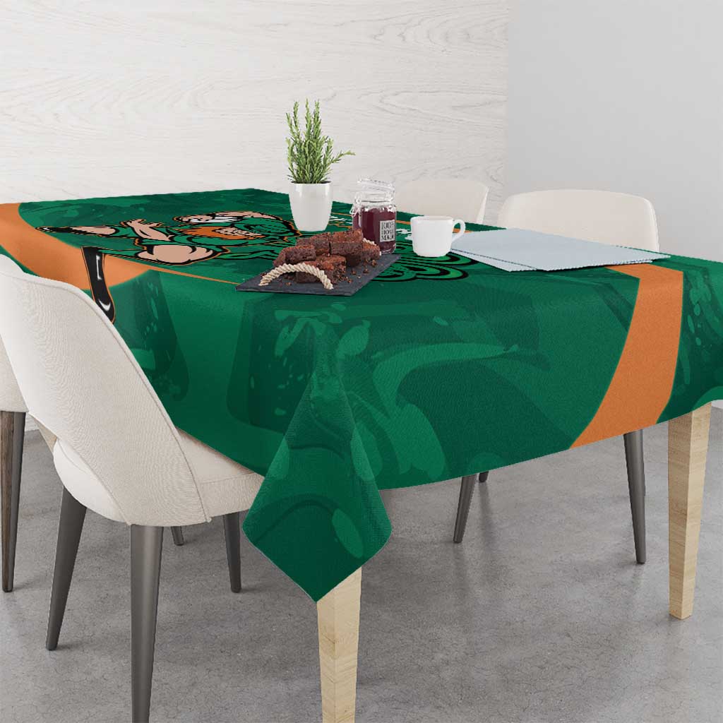 Ireland Rugby Sevens Tablecloth Go Champions Irish Shamrock - Wonder Print Shop