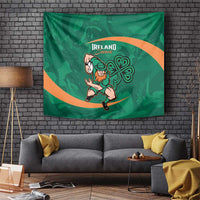 Ireland Rugby Sevens Tapestry Go Champions Irish Shamrock - Wonder Print Shop