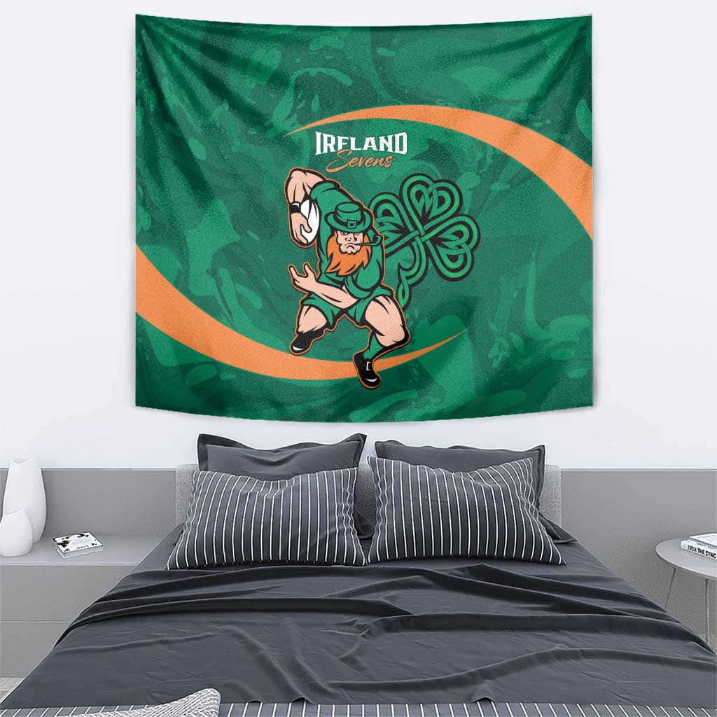 Ireland Rugby Sevens Tapestry Go Champions Irish Shamrock - Wonder Print Shop
