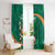 Ireland Rugby Sevens Window Curtain Go Champions Irish Shamrock - Wonder Print Shop