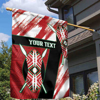 Custom Kenya Rugby Sevens Garden Flag Go Champions African Pattern - Wonder Print Shop