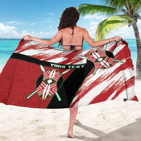 Custom Kenya Rugby Sevens Sarong Go Champions African Pattern - Wonder Print Shop