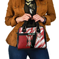 Custom Kenya Rugby Sevens Shoulder Handbag Go Champions African Pattern