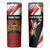 Personalised Kenya Rugby Sevens Skinny Tumbler Go Champions African Pattern - Wonder Print Shop