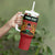 Personalised Kenya Rugby Sevens Tumbler With Handle Go Champions African Pattern - Wonder Print Shop