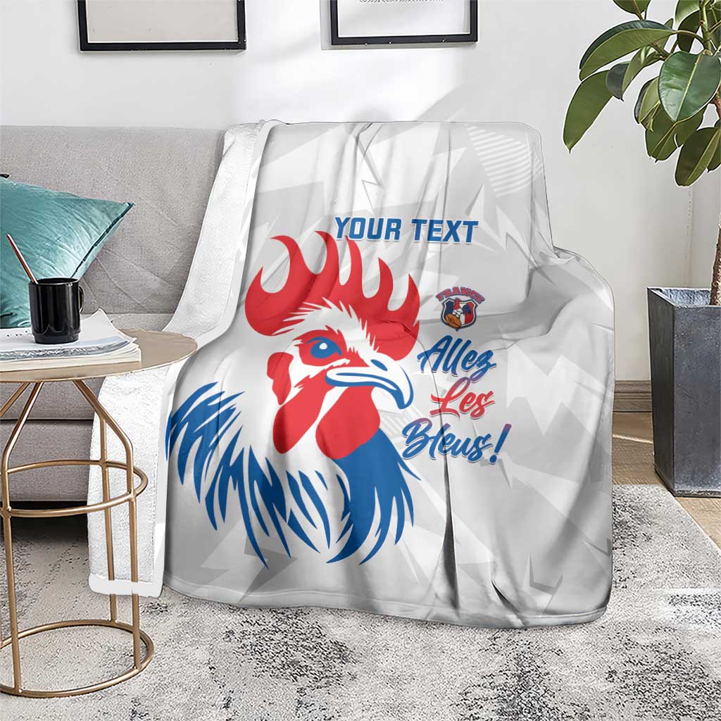 Custom France Rugby 2025 Blanket Allez Les Bleus!