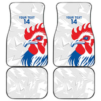 Custom France Rugby 2025 Car Mats Allez Les Bleus!